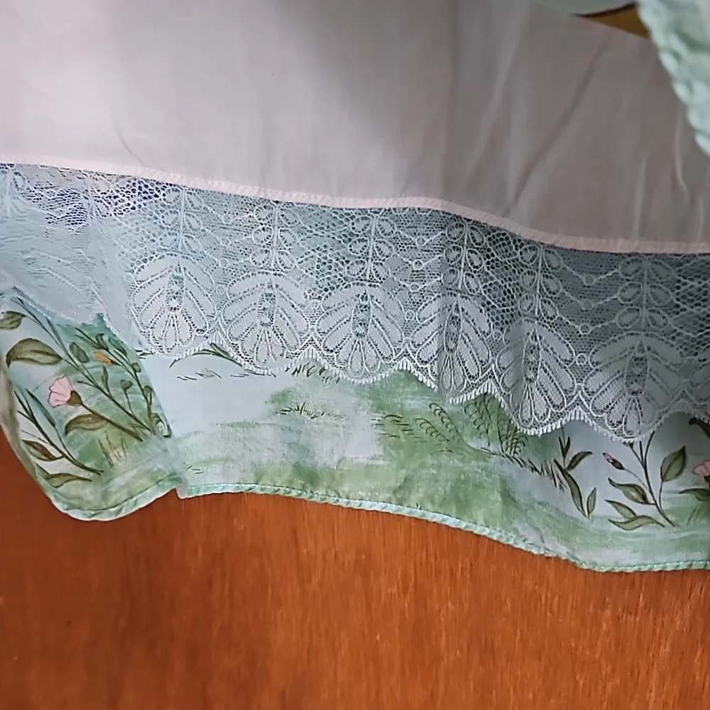 Anthropologie Edme & Esyllte Peacock Skirt sz 2_4